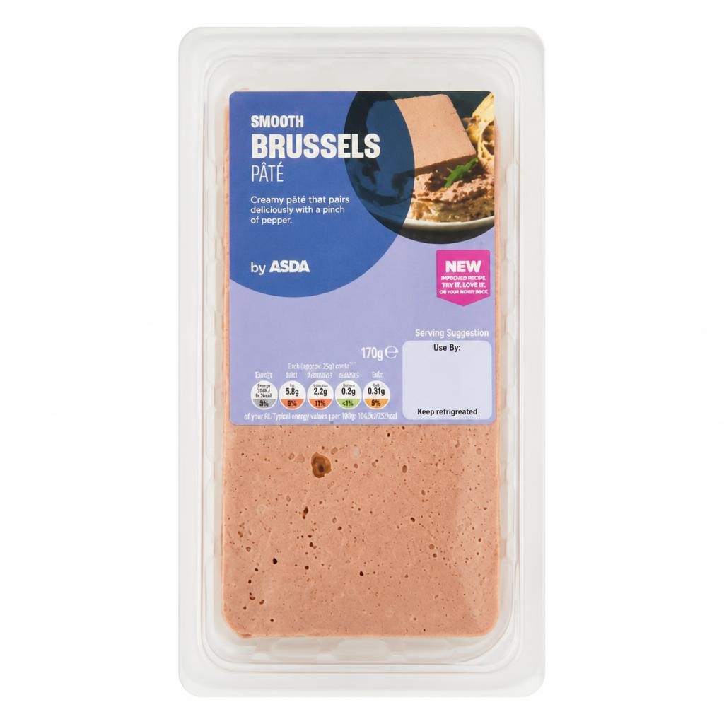 ASDA Smooth Brussels Pâté 170g