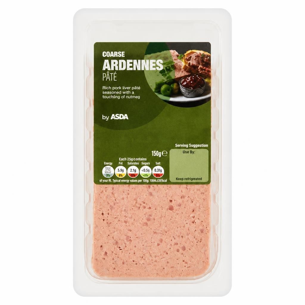 ASDA Coarse Ardennes Pâté 170g