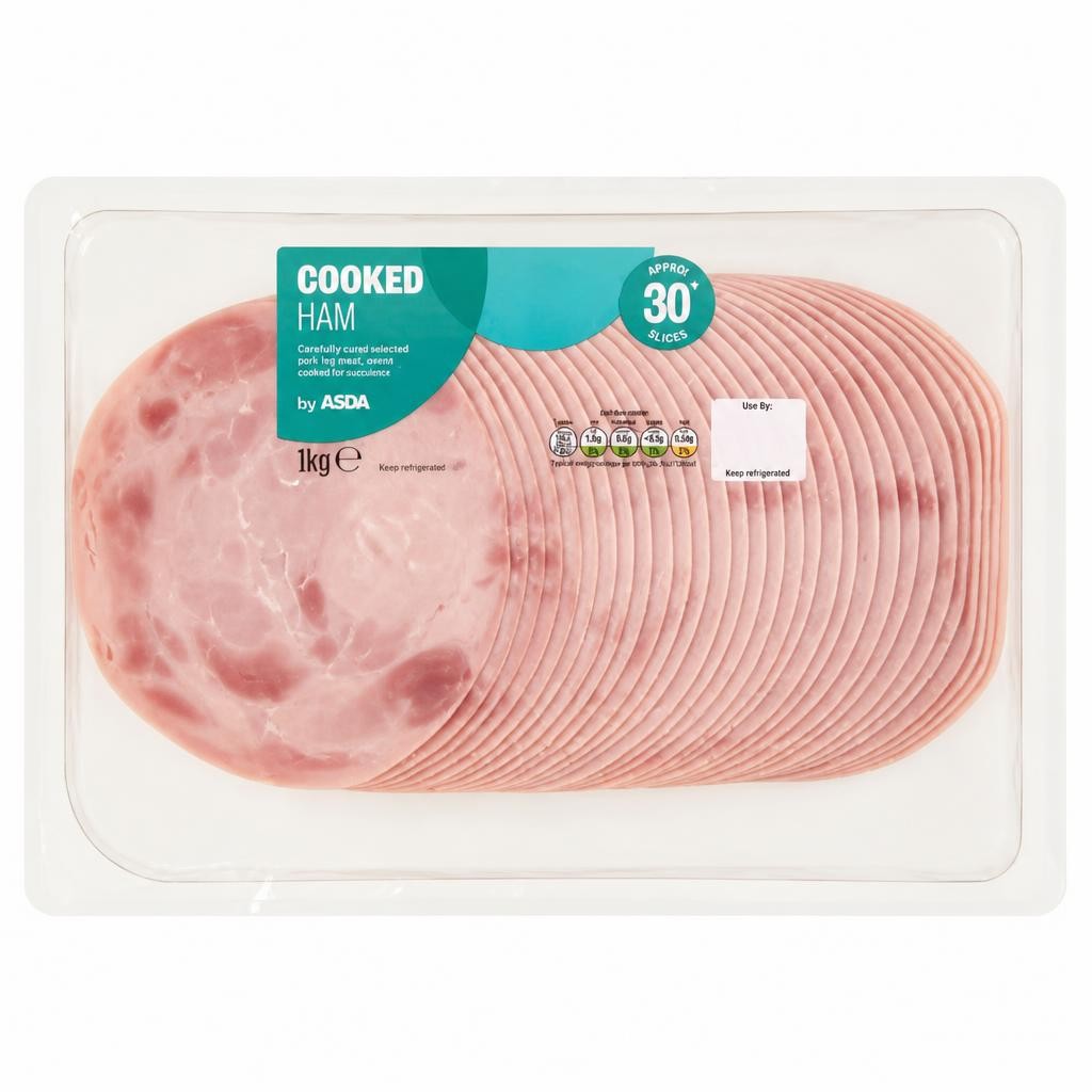 ASDA Cooked Ham 1kg
