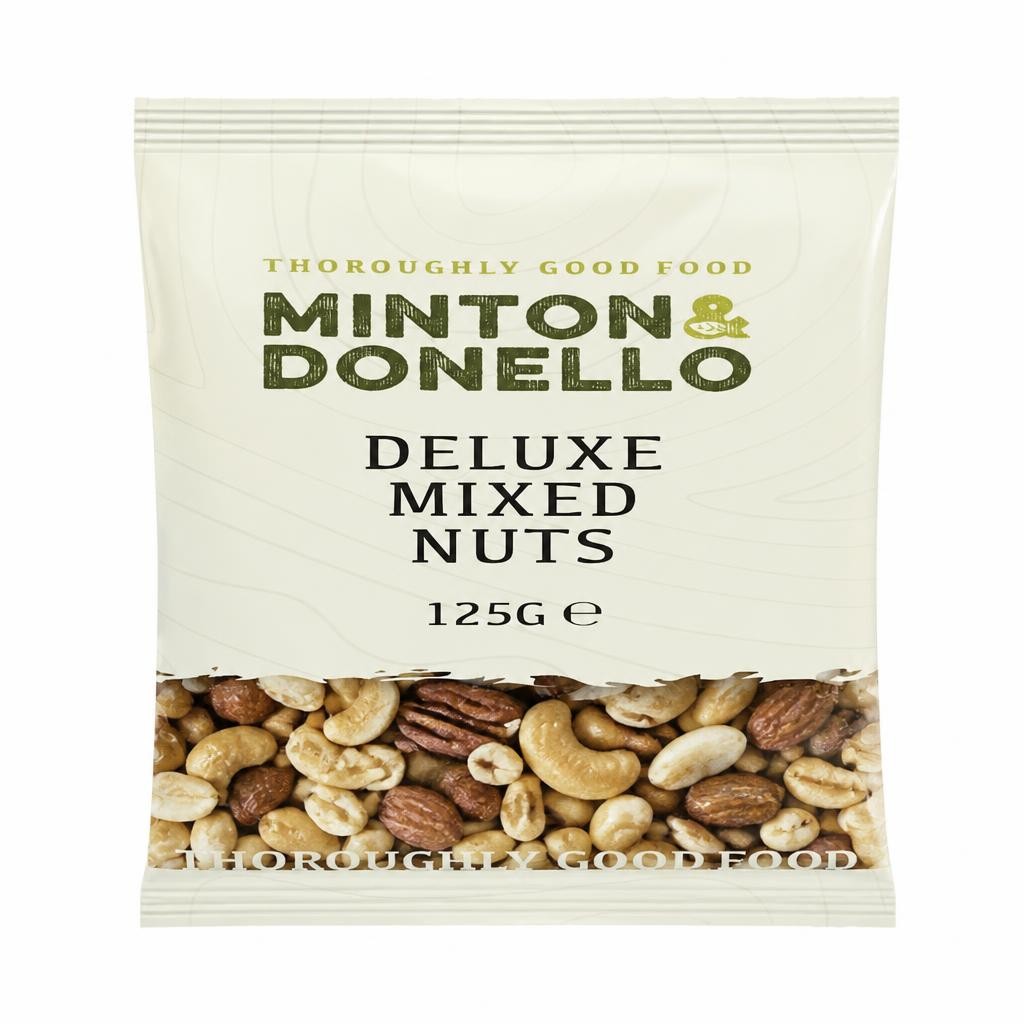 Minton & Donello Deluxe Mixed Nuts 6 x 125g