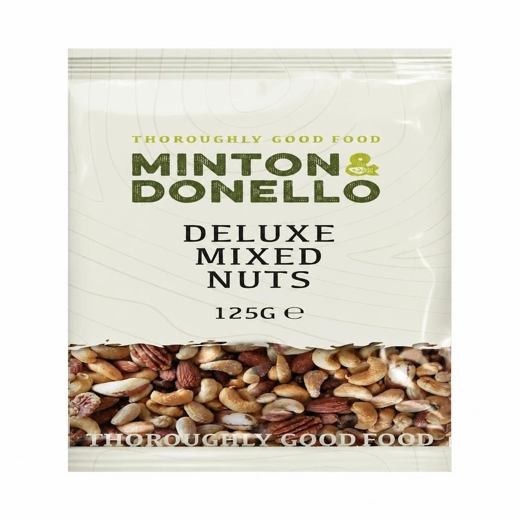 Minton & Donello Deluxe Mixed Nuts 6 x 125g
