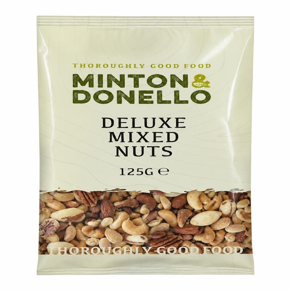 Minton & Donello Deluxe Mixed Nuts 6 x 125g
