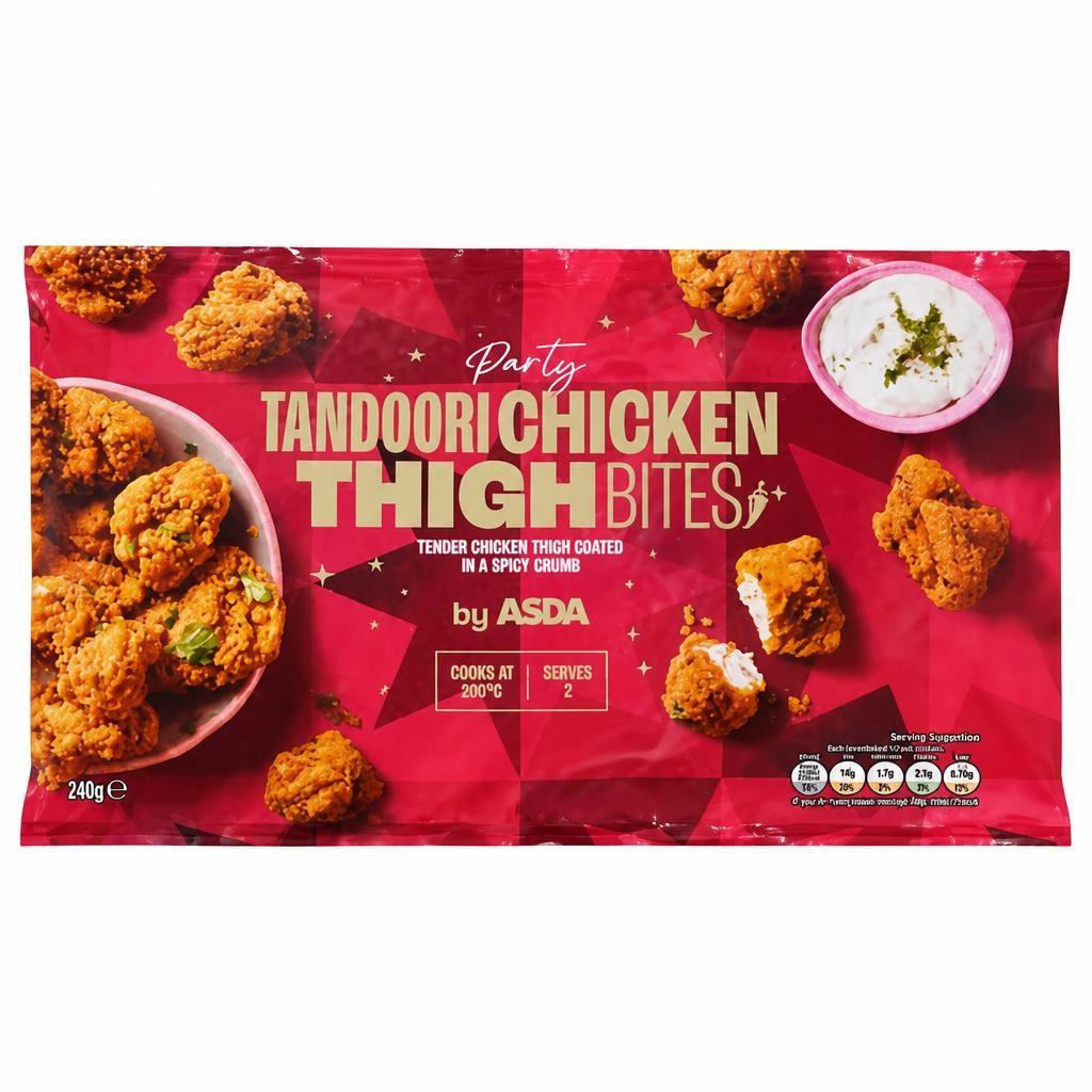 ASDA Party Tandoori Chicken Thigh Bites 240g