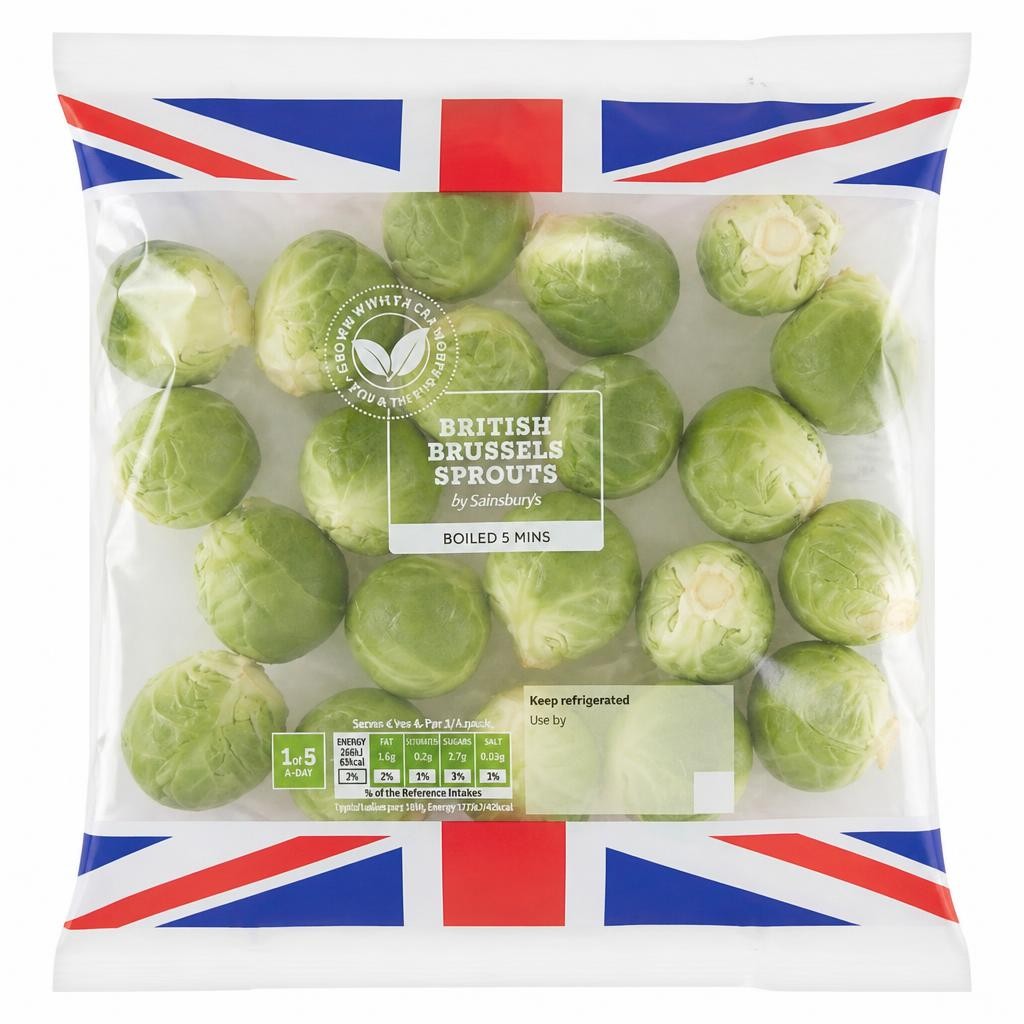 Sainsbury's British Brussels Sprouts 400g