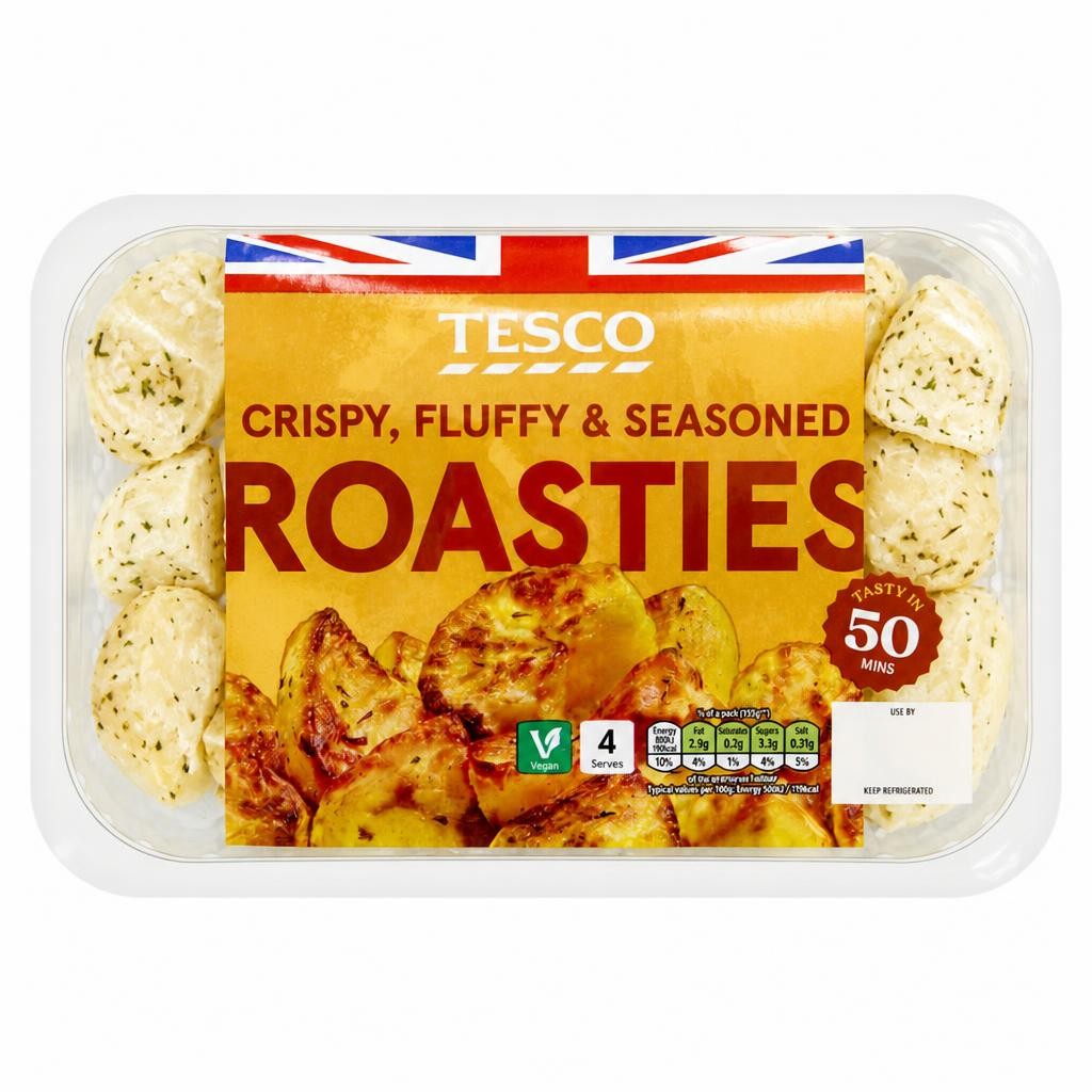 Tesco Seasoned Roast Potatoes 800G
