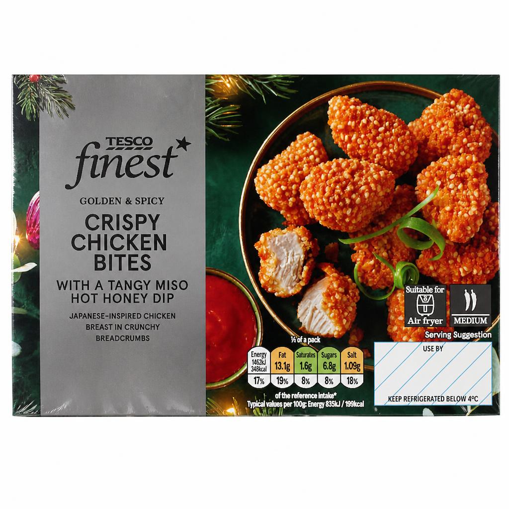 Tesco Finest Crispy Chicken with Miso Hot Honey Dip 350g