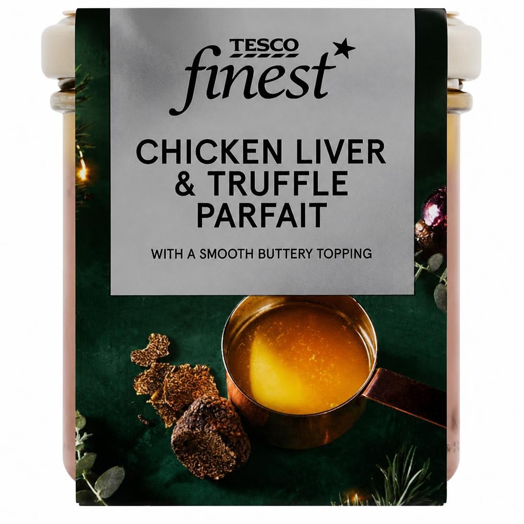 Tesco Finest Chicken Liver and Truffle Parfait 125g