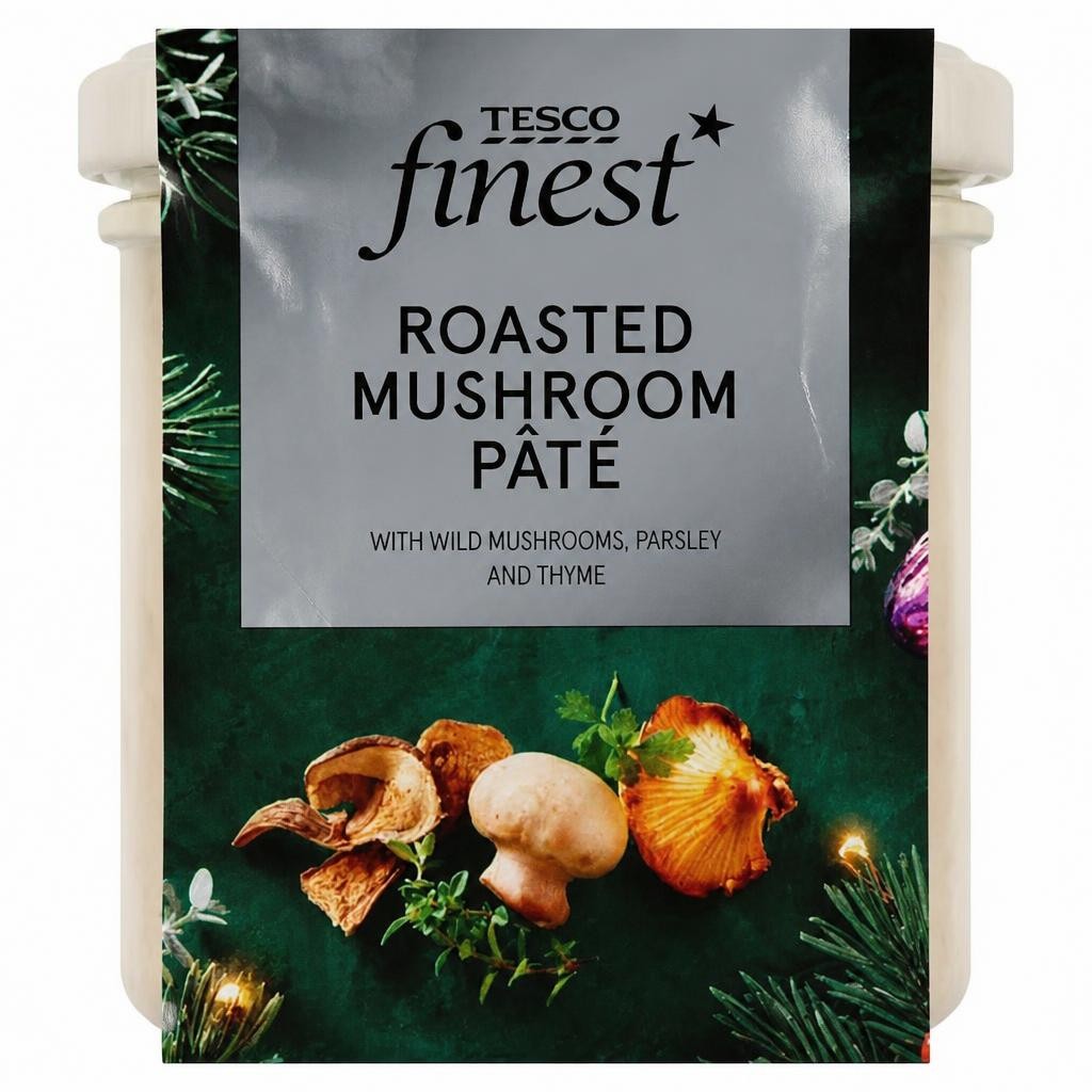 Tesco Finest Roasted Mushroom Pate 125g