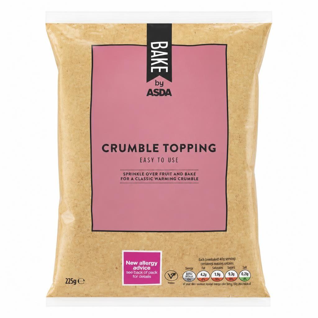 BAKE by ASDA Bake Crumble Topping 225g