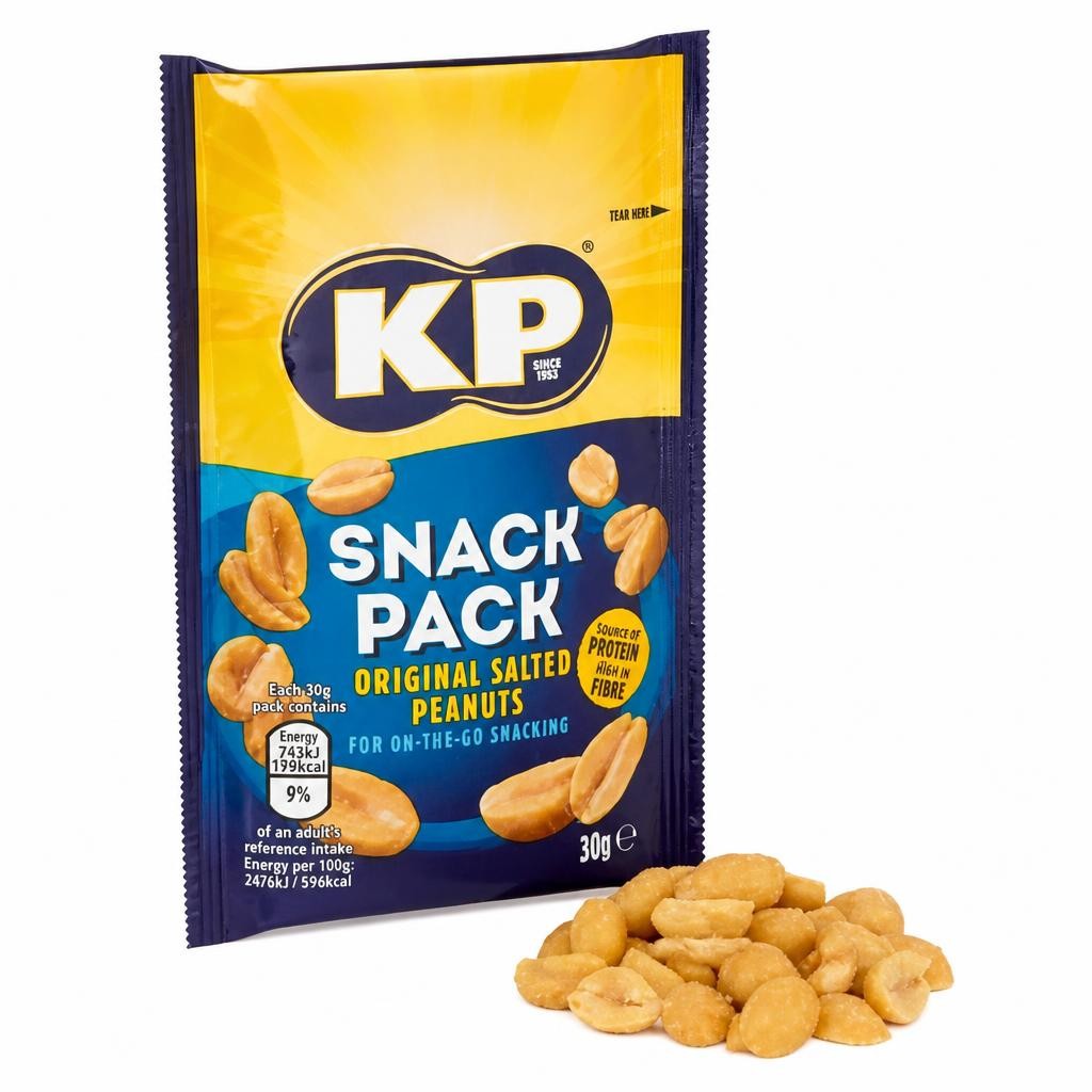 KP Original Salted Peanuts 30g