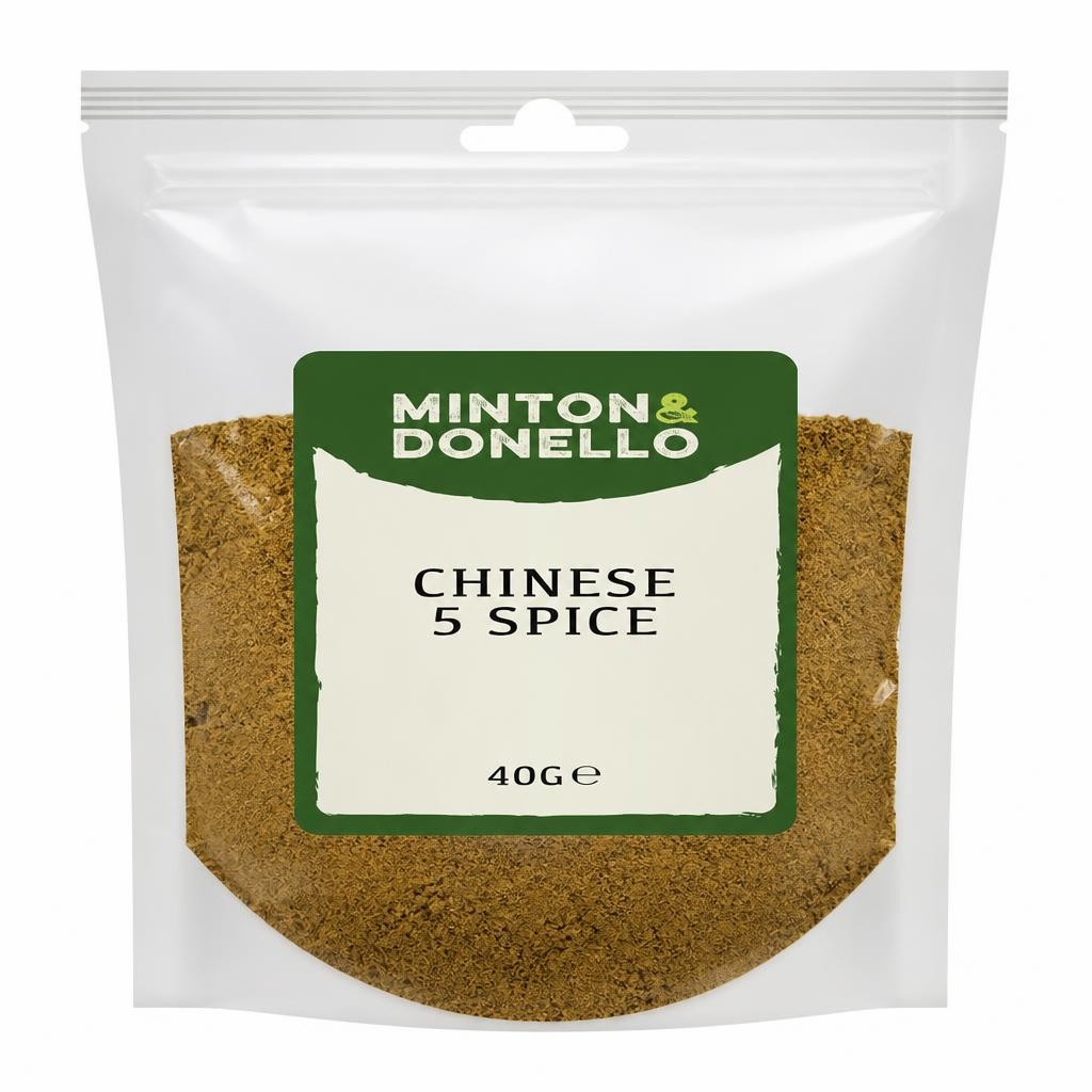 Minton & Donello Chinese 5 Spice 10 x 40g