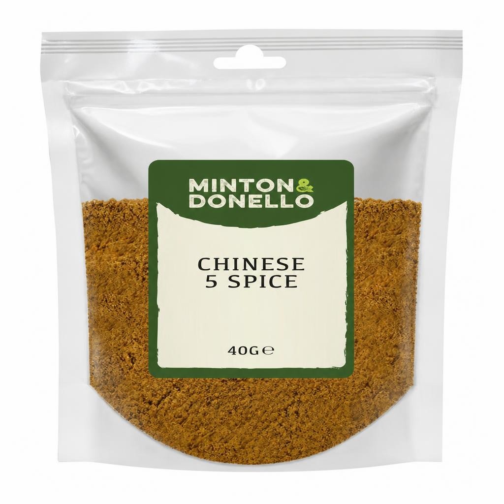 Minton & Donello Chinese 5 Spice 10 x 40g