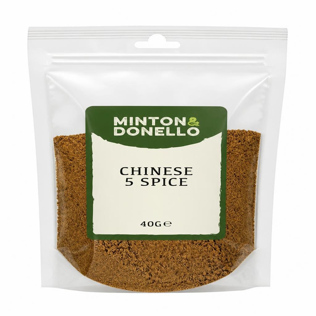 Minton & Donello Chinese 5 Spice 10 x 40g