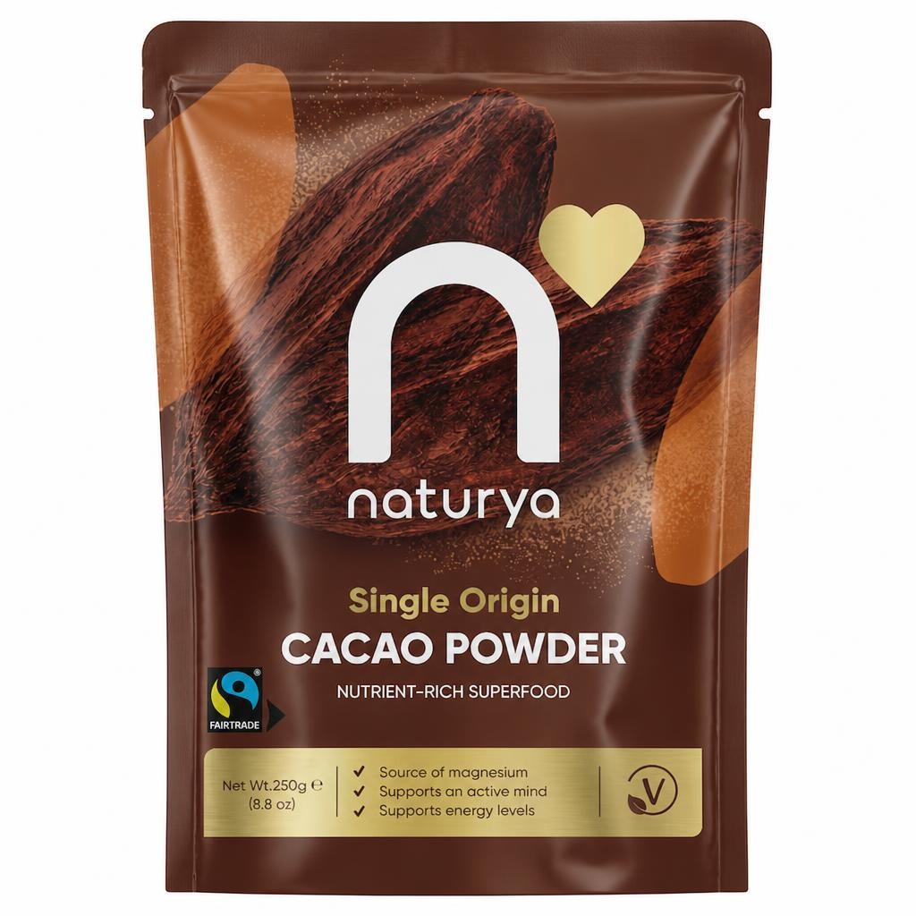 Naturya Single Origin Cacao Powder Fairtrade 250g