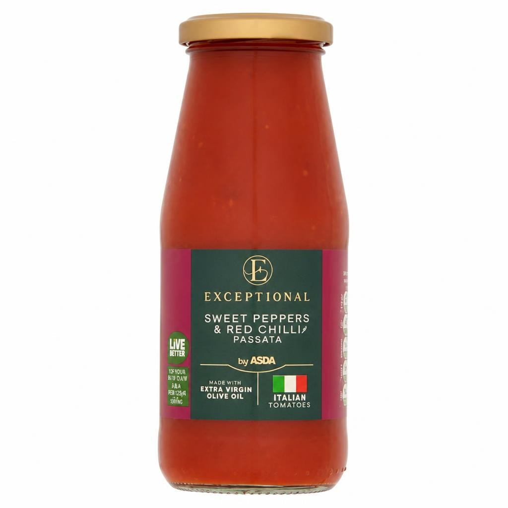 Exceptional by ASDA Sweet Peppers & Red Chilli Passata 430g