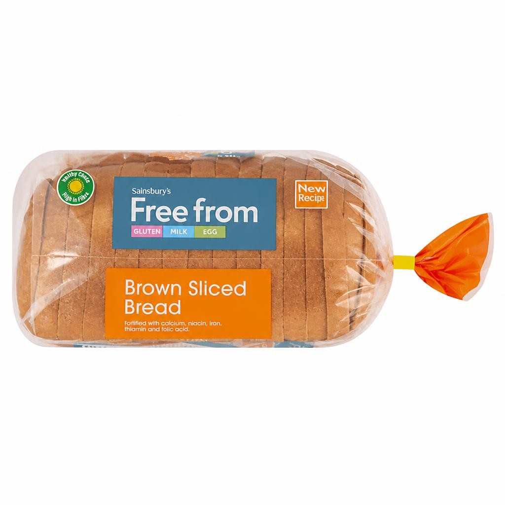 Sainsbury's Free From Brown Sliced Bread 535g