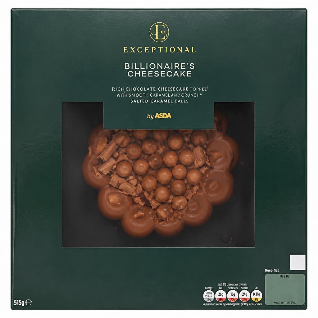 ASDA Billionaire's Cheesecake 975g