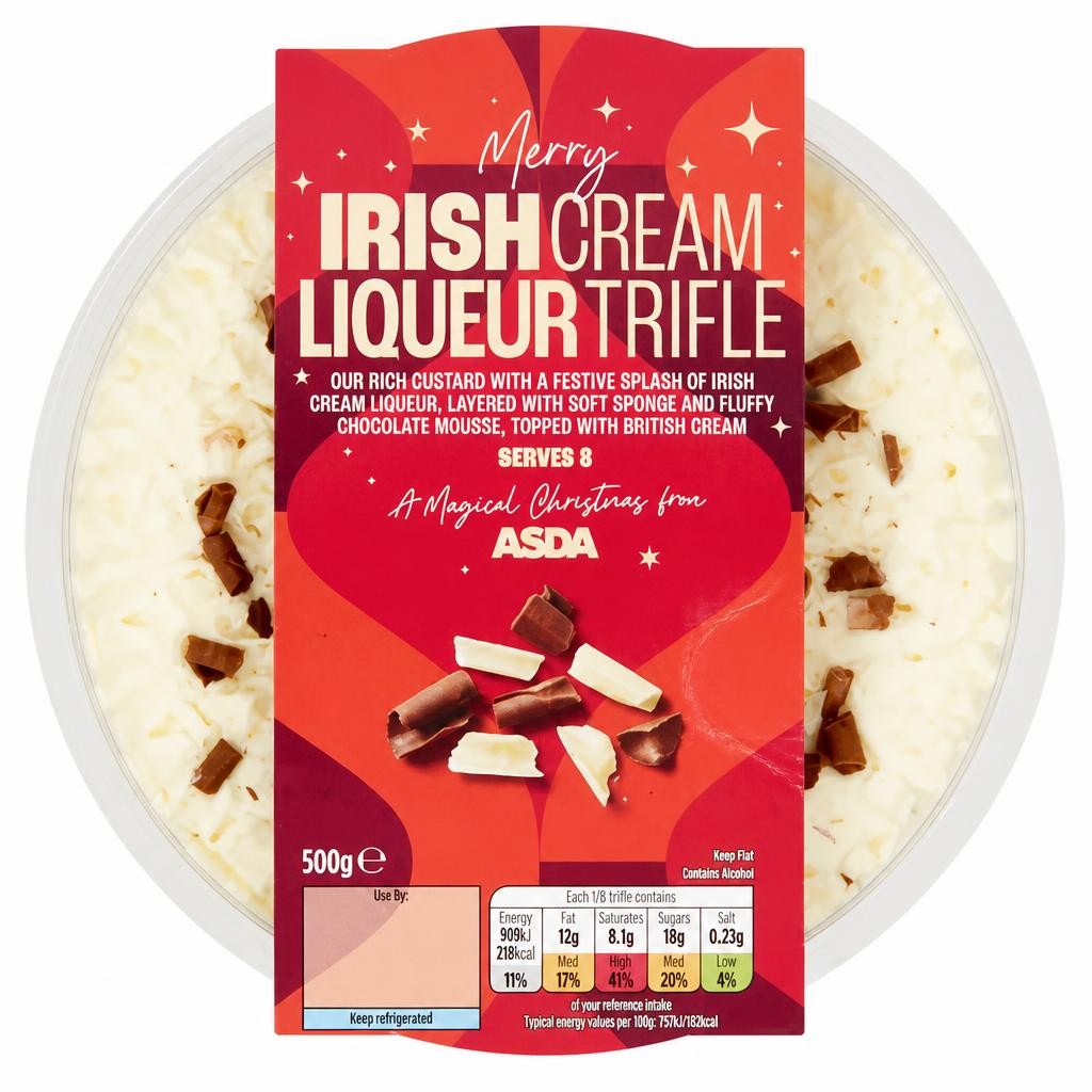 ASDA Merry Irish Cream Liqueur Trifle 500g