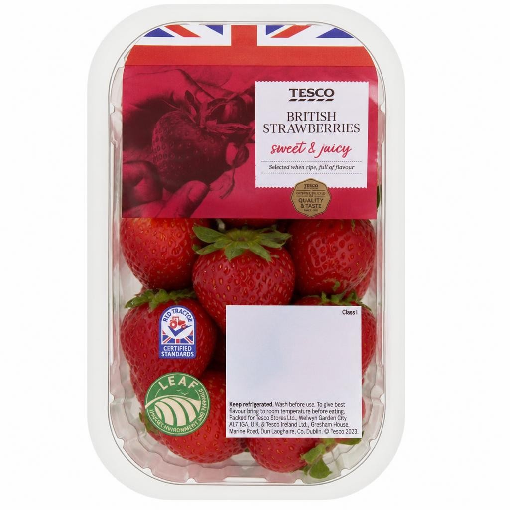 Tesco Strawberries 400G