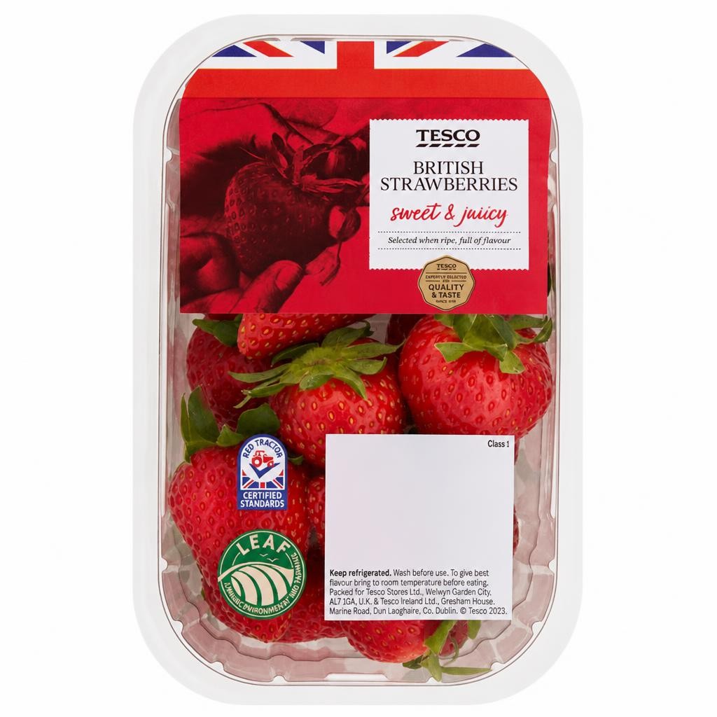 Tesco Strawberries 400G