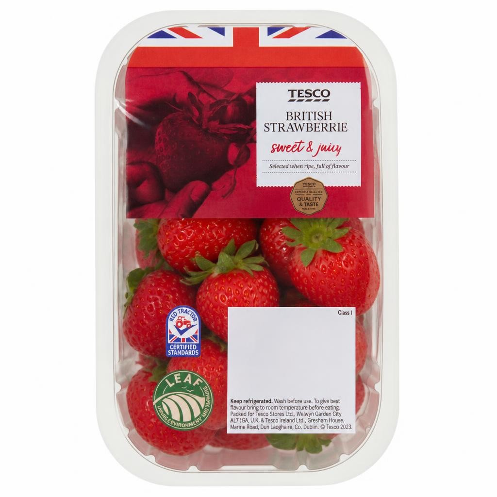 Tesco Strawberries 400G