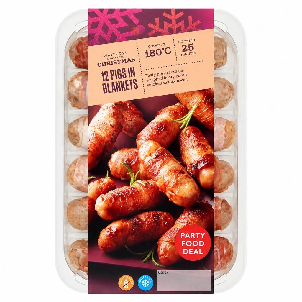 Waitrose 12 Pigs in Blankets