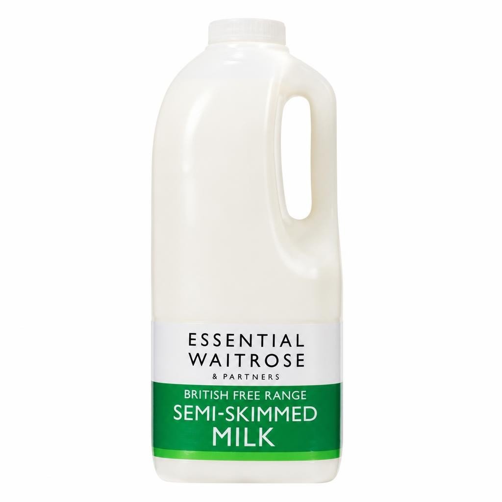 Essential British Free Range Semi-Skimmed Milk 2 Pints