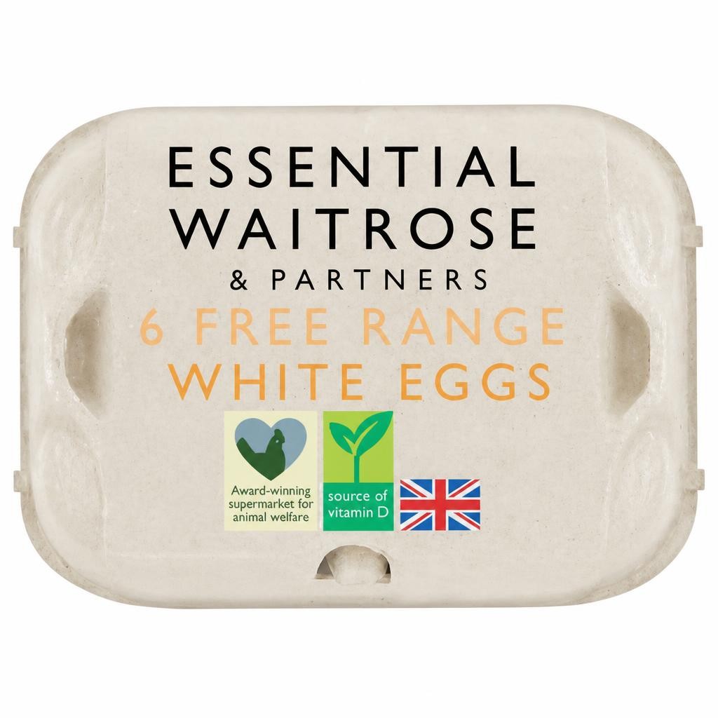 Essential Free Range White Eggs