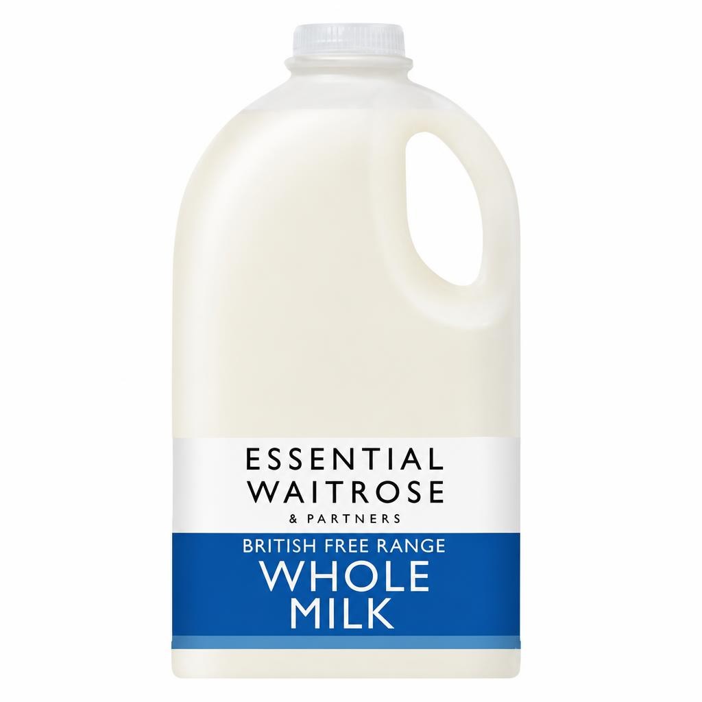 Essential British Free Range Whole Milk 4 Pints