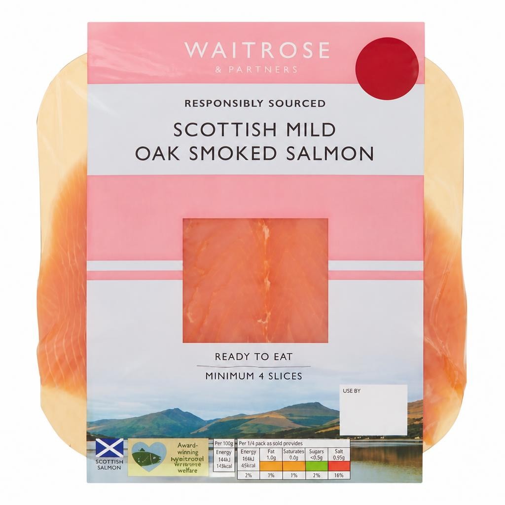 Waitrose Mild Scottish Smoked Salmon