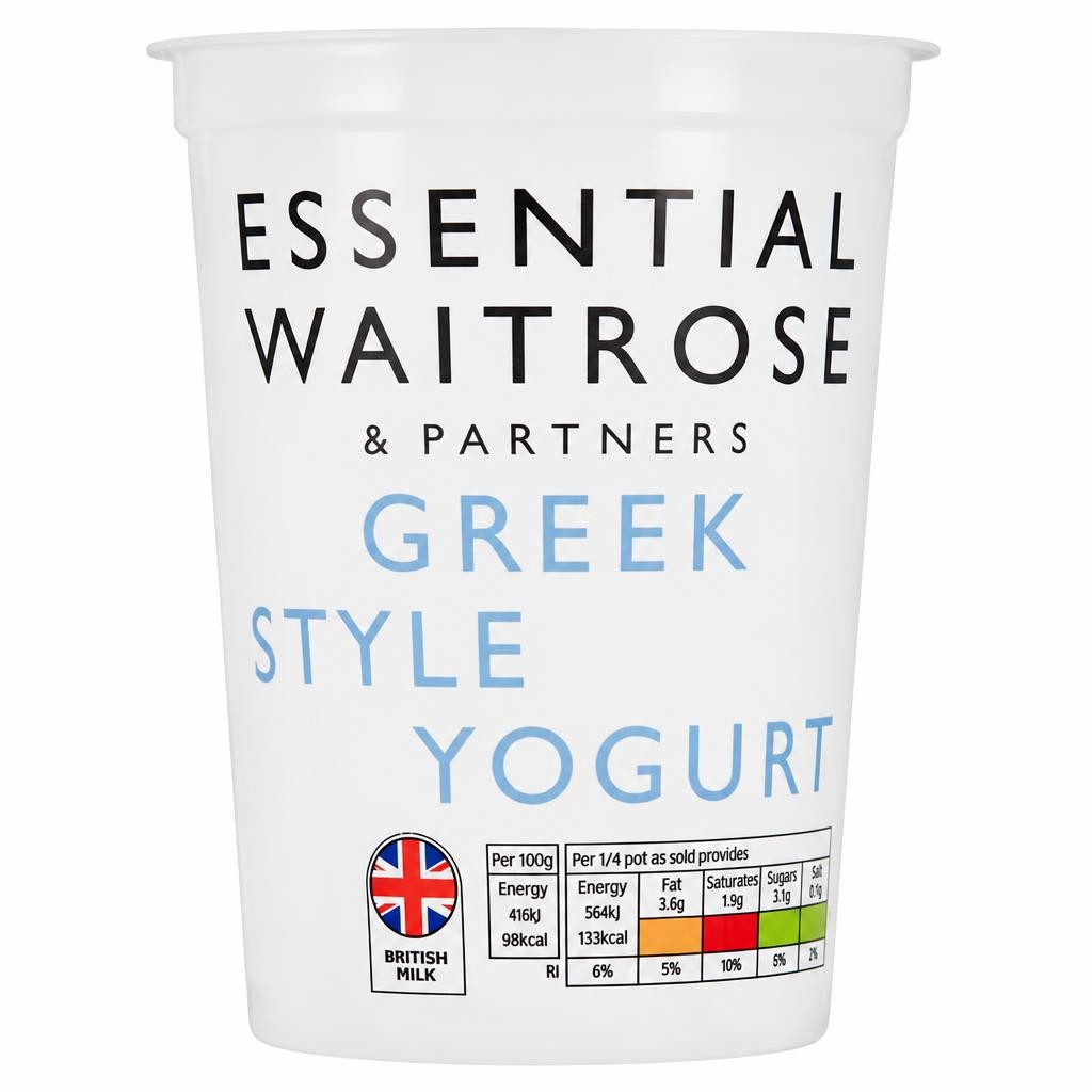 Essential Natural Greek Style Yogurt