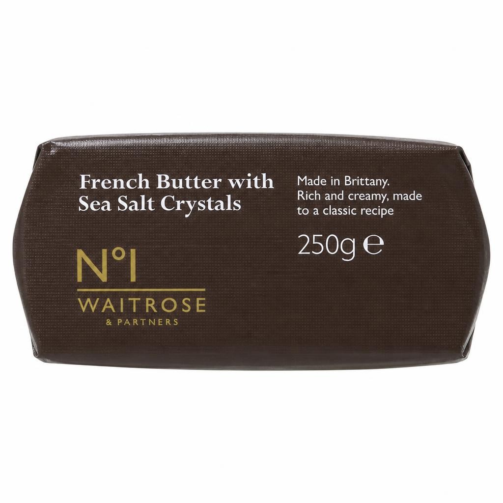 Waitrose French Butter With Sea Salt Crystals