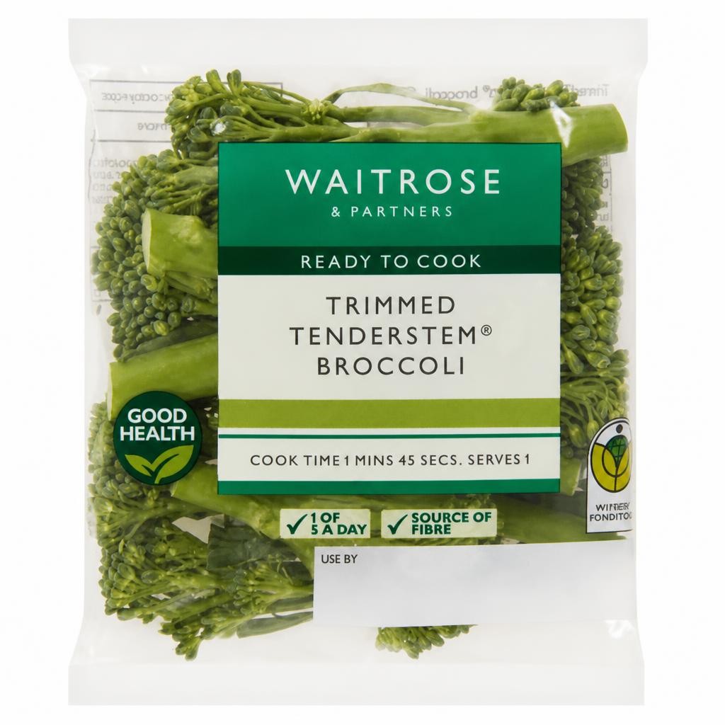 Waitrose Trimmed Tenderstem Broccoli