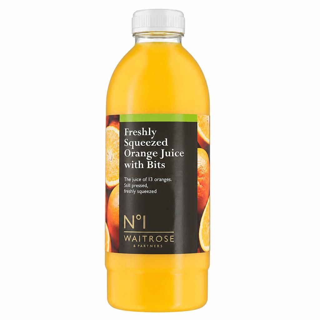 No. 1 Freshly Squeezed Orange Juice with Bits