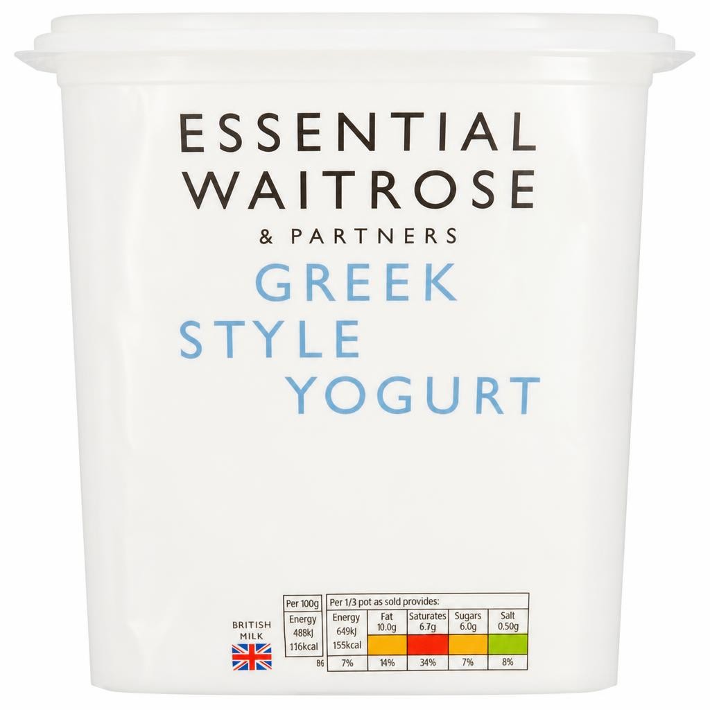 Essential Natural Greek Style Yogurt Large