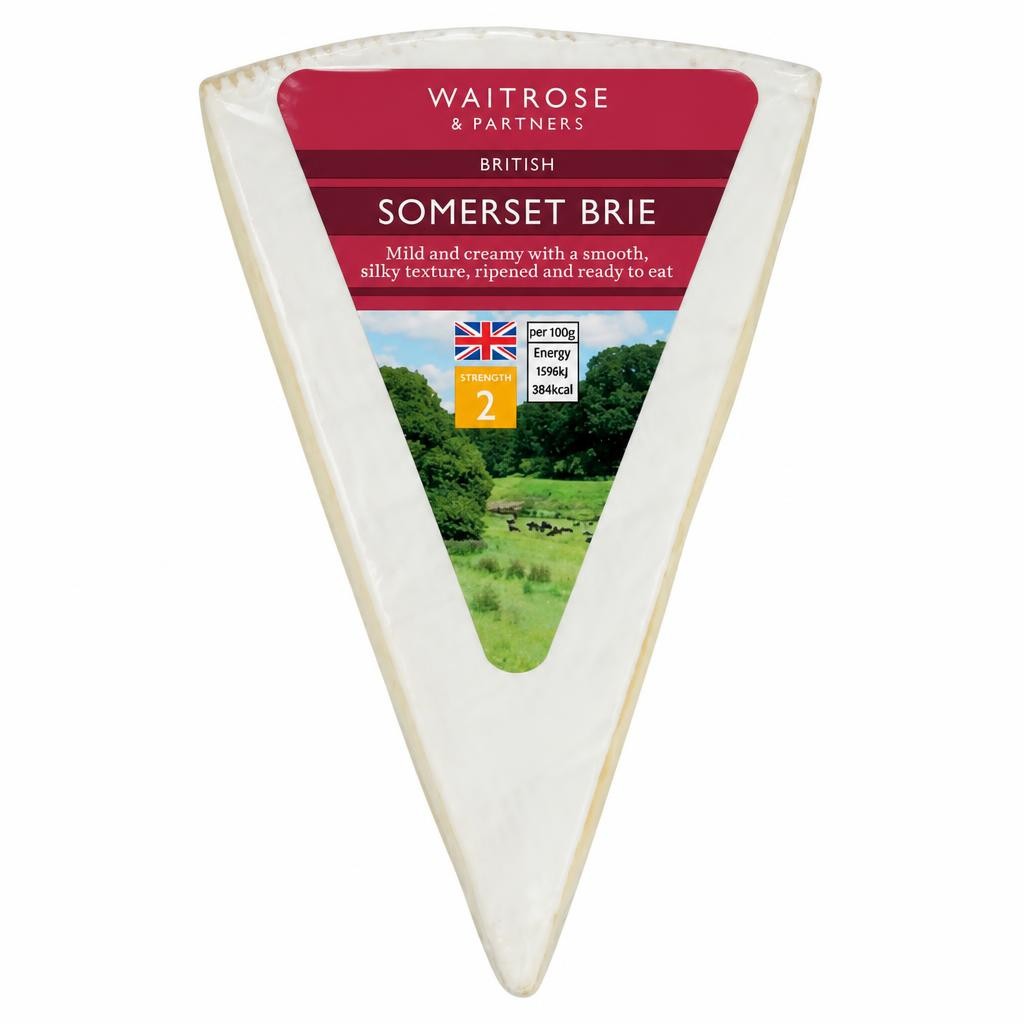 Waitrose British Somerset Brie Cheese Strength 2