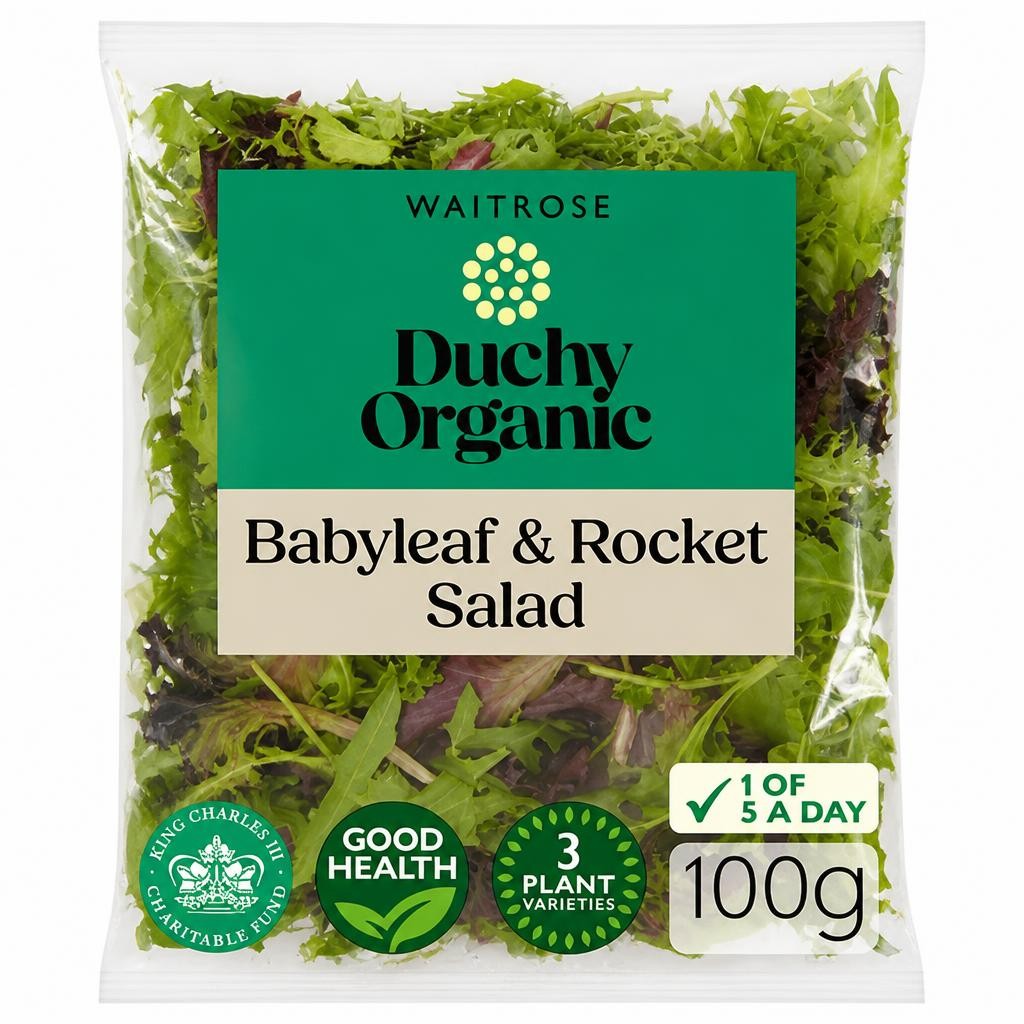 Duchy Organic Babyleaf & Rocket Salad