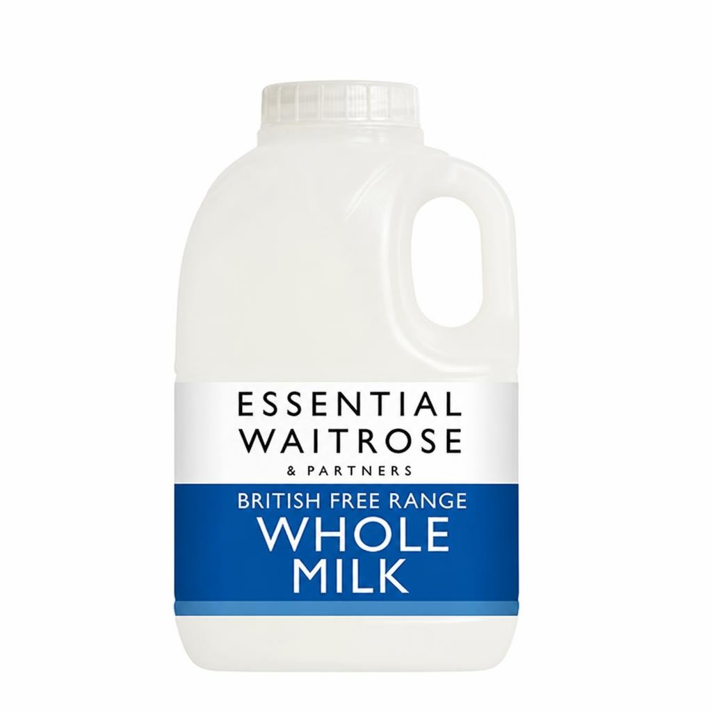 Essential British Free Range Whole Milk 1 Pint