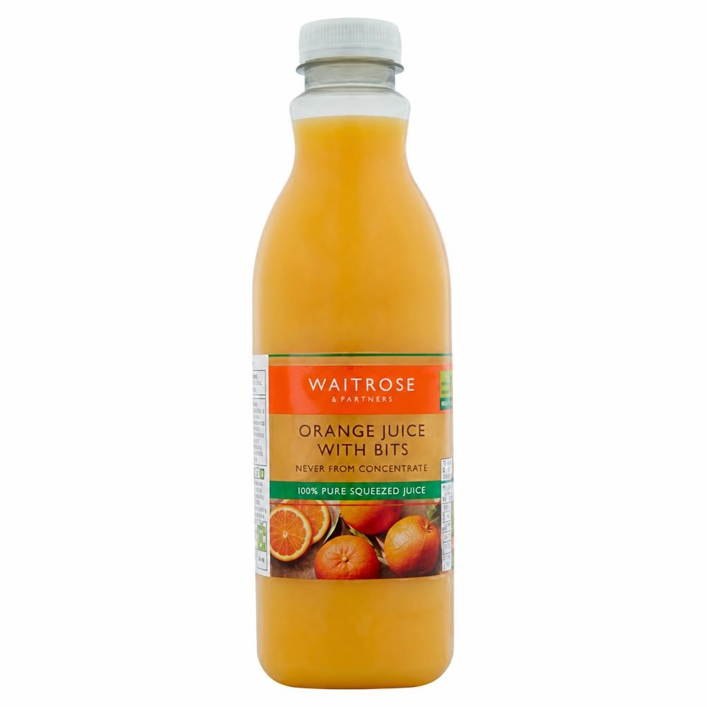 Waitrose Orange Juice with Bits