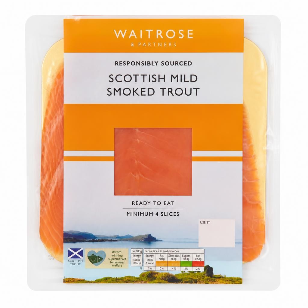Waitrose Mild Scottish Smoked Trout