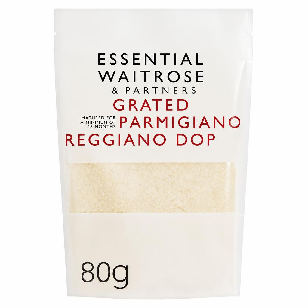 essential Waitrose grated Parmigiano Reggiano cheese
