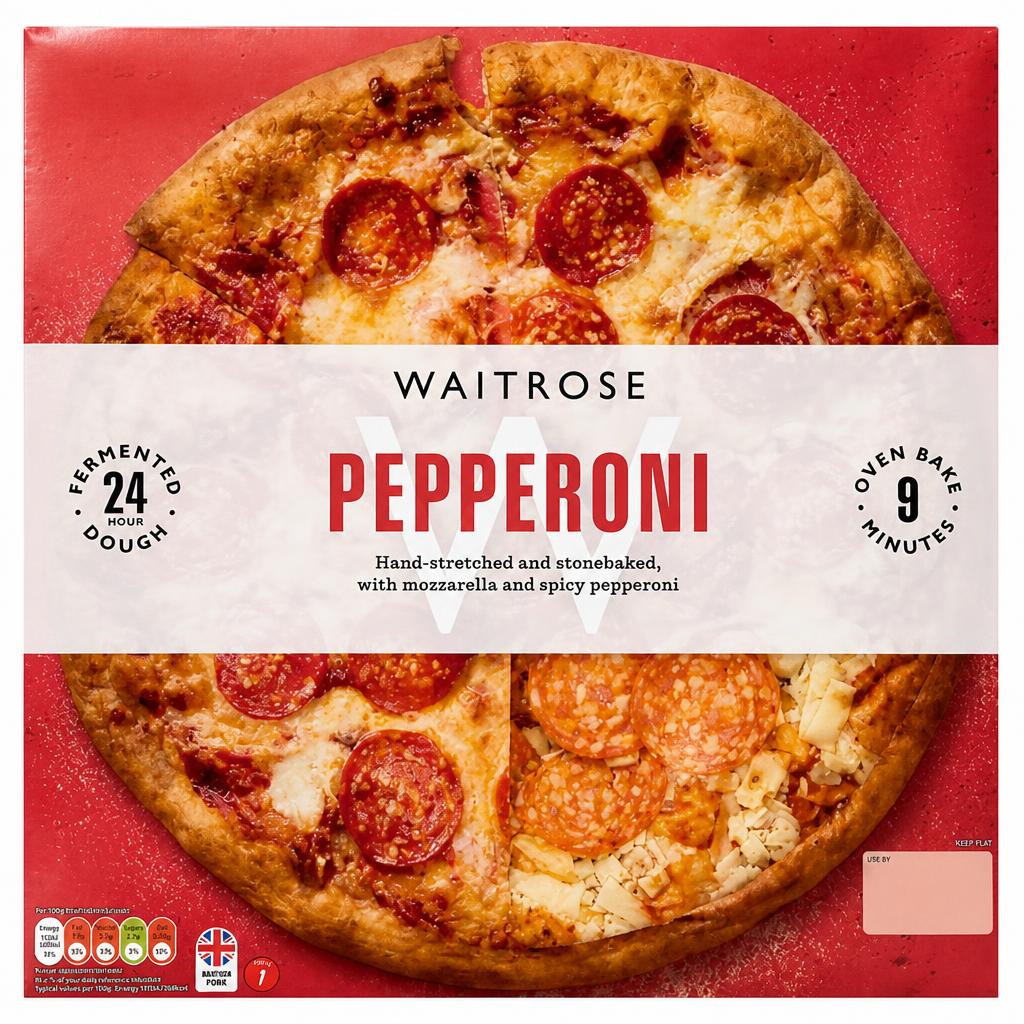 Waitrose Stonebaked Pepperoni Pizza