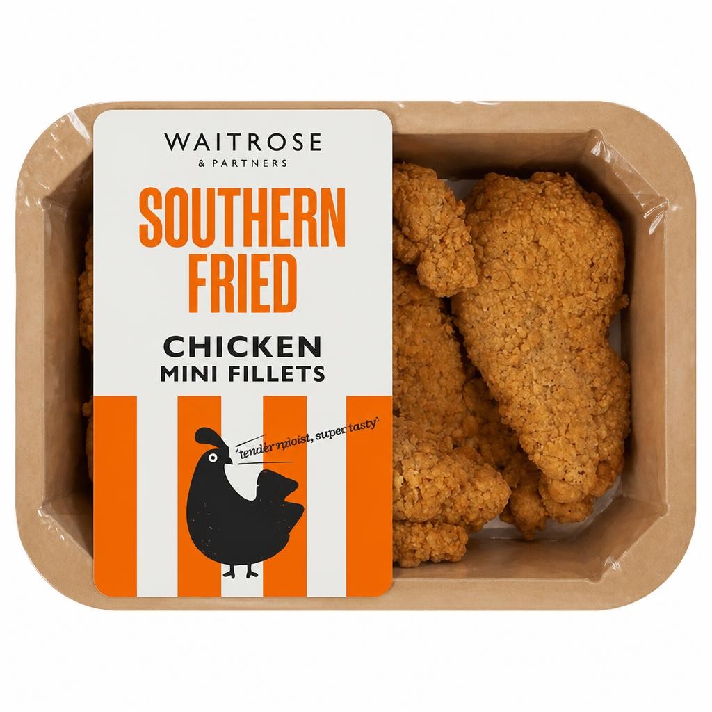 Waitrose Southern Fried Breaded Chicken Mini Fillets