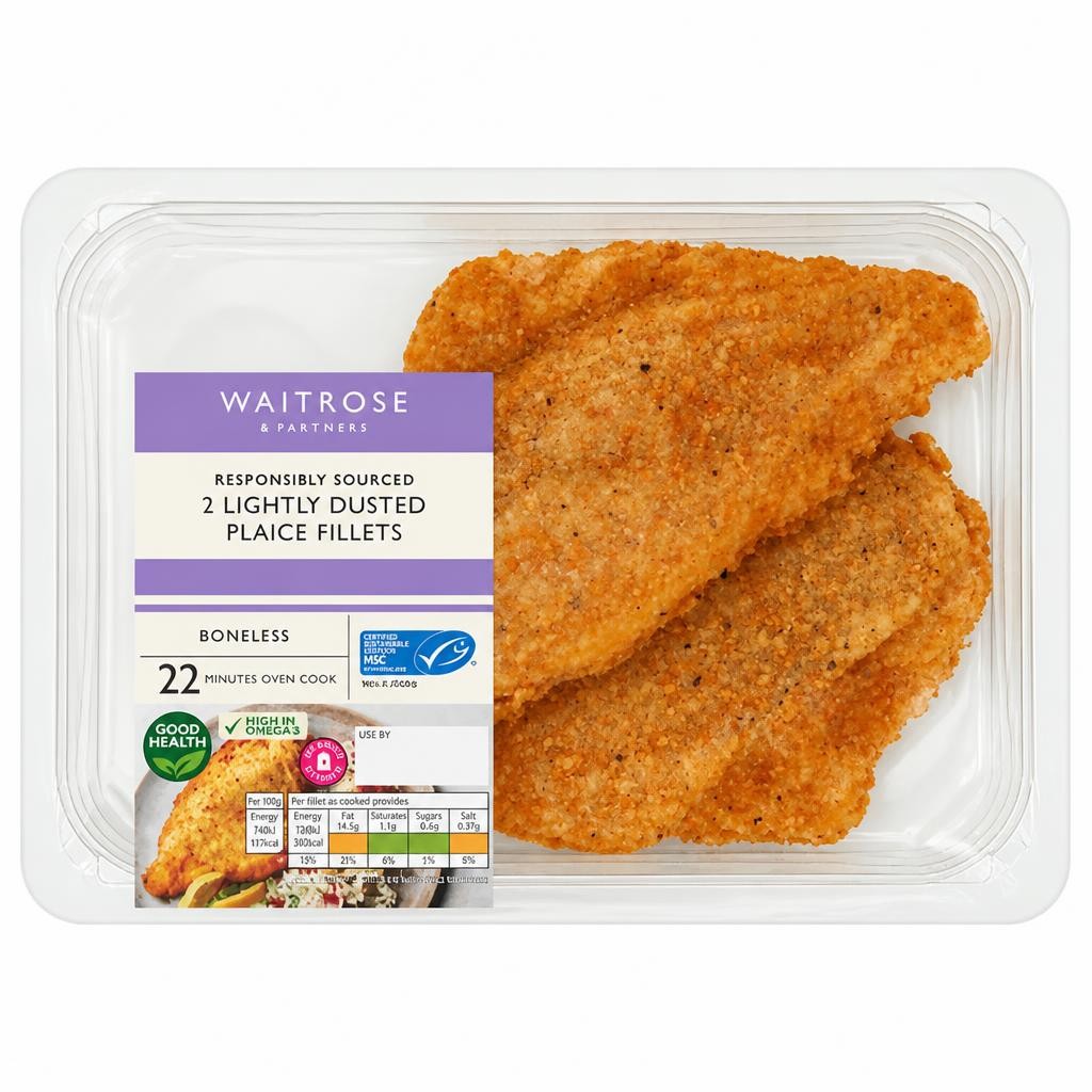 Waitrose Lightly Dusted Plaice