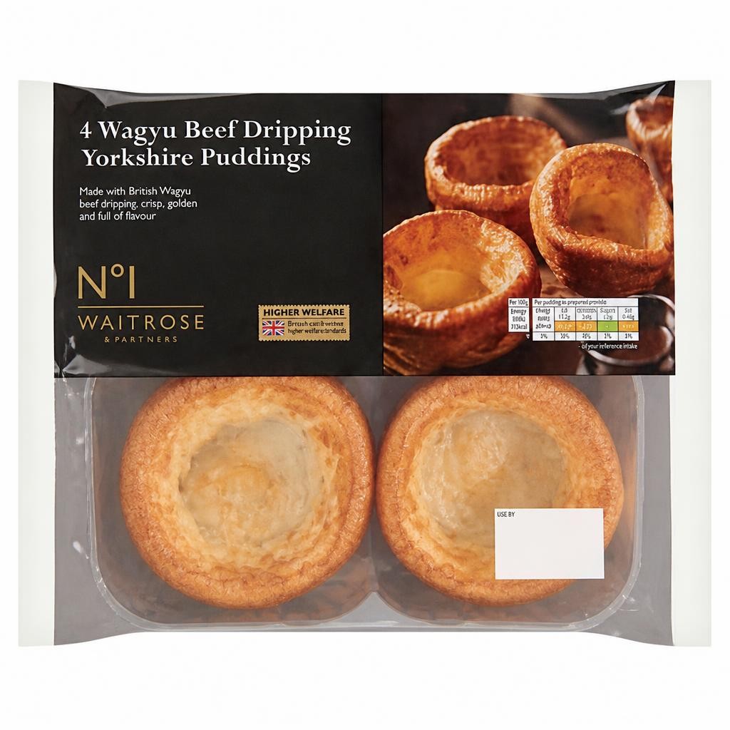 No.1 4 Wagyu Beef Dripping Yorkshire Puddings