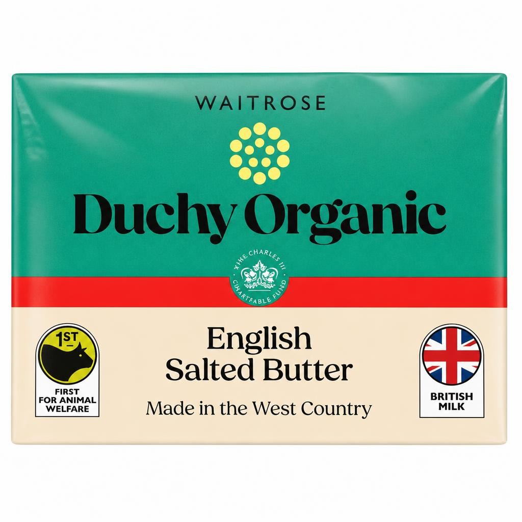 Duchy Organic English Salted Butter