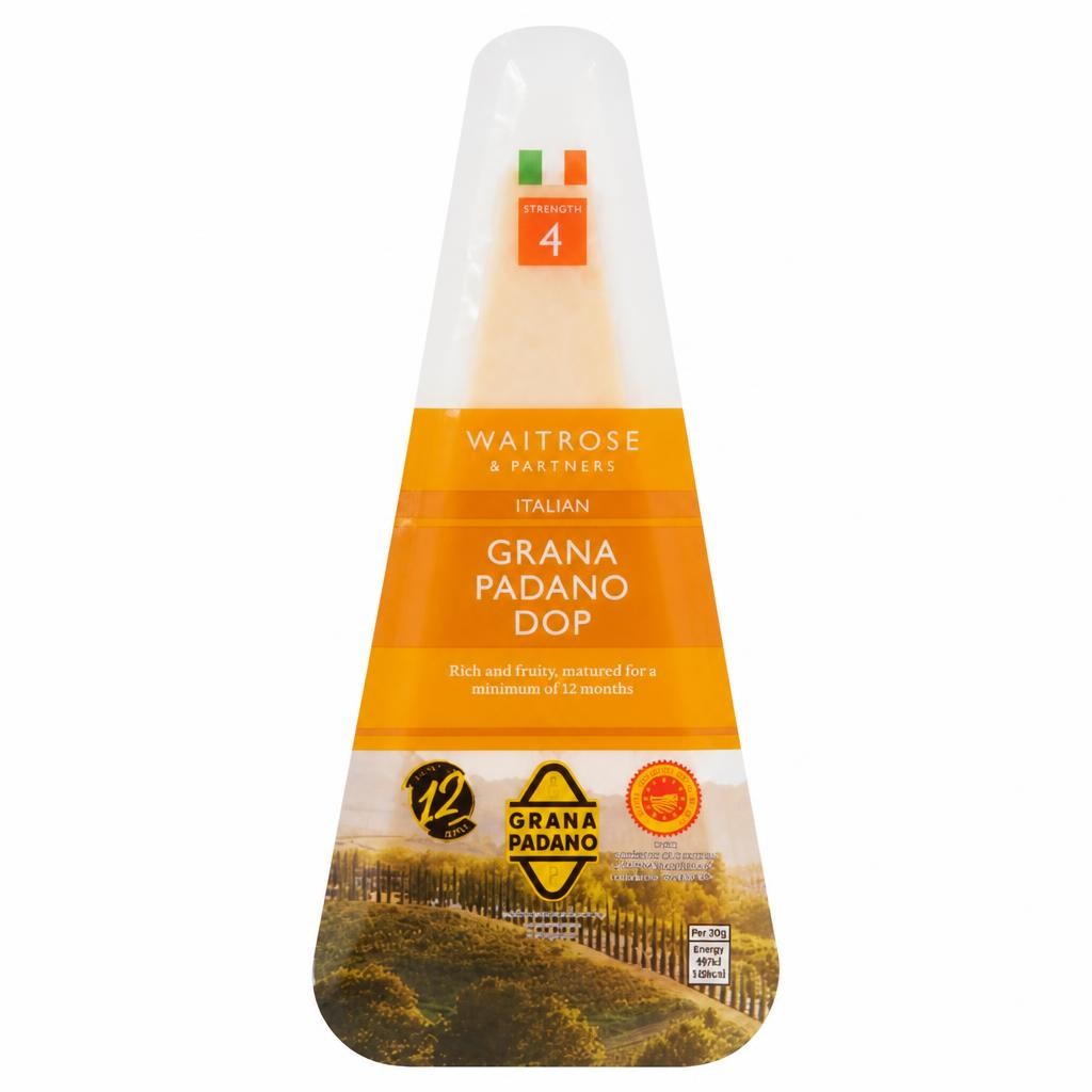 Waitrose Grana Padano DOP Cheese Strength 4