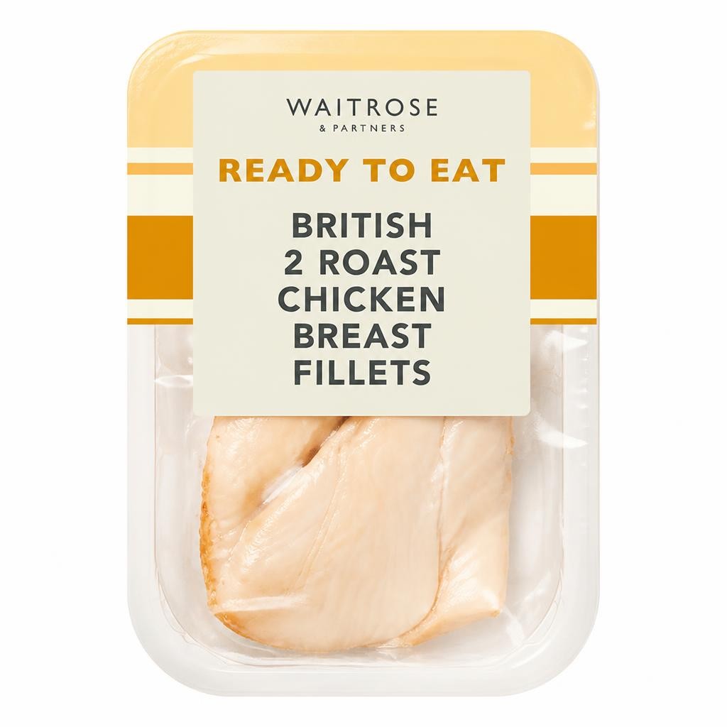 Waitrose Cooked Roast Chicken Breast Fillets 2