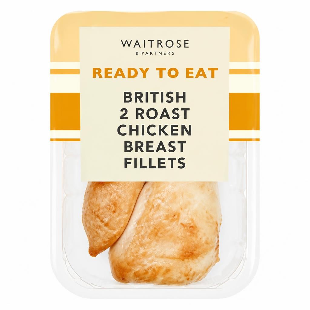 Waitrose Cooked Roast Chicken Breast Fillets 2