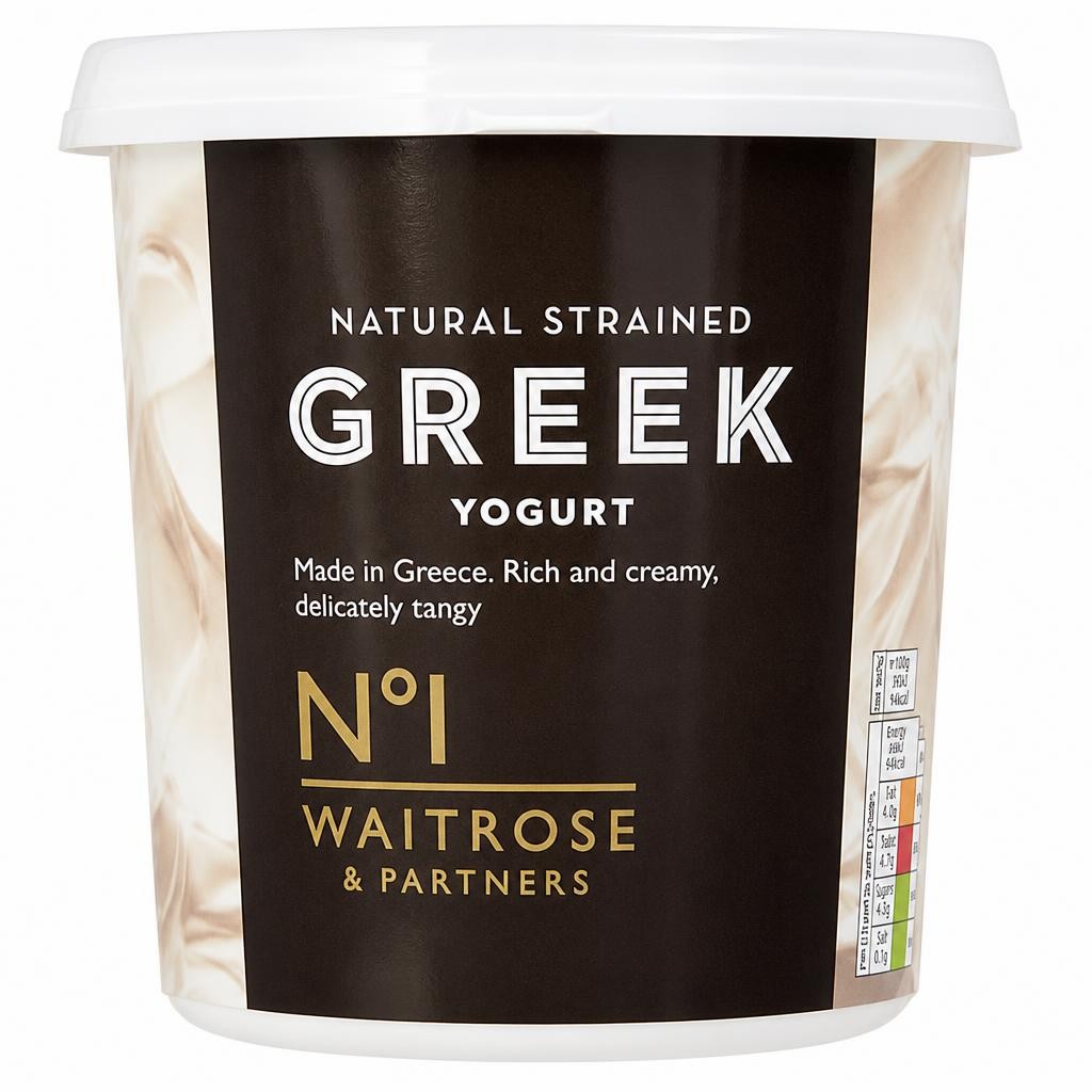 No.1 Natural Strained Greek Yogurt